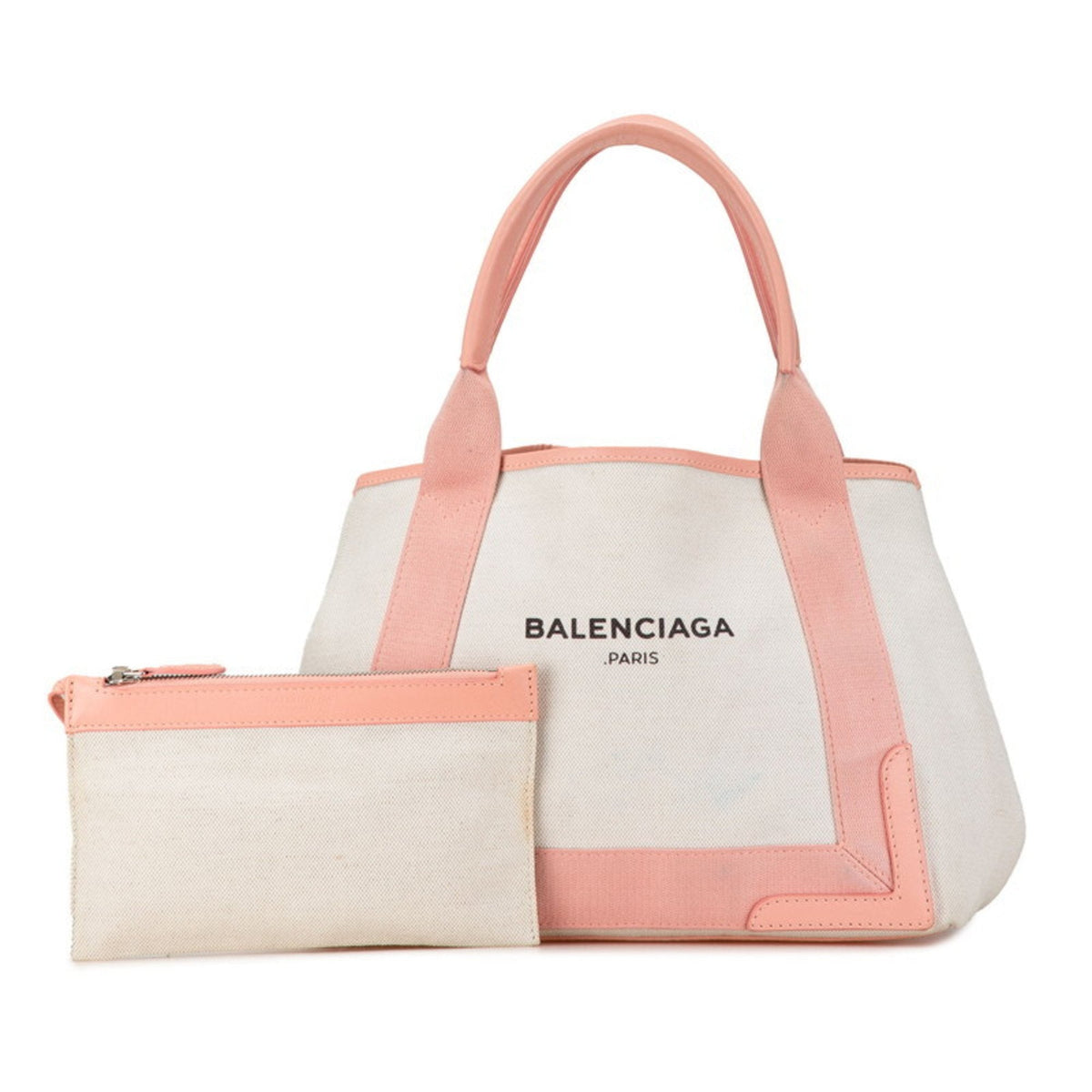 balenciaga Navy Cabas Tote