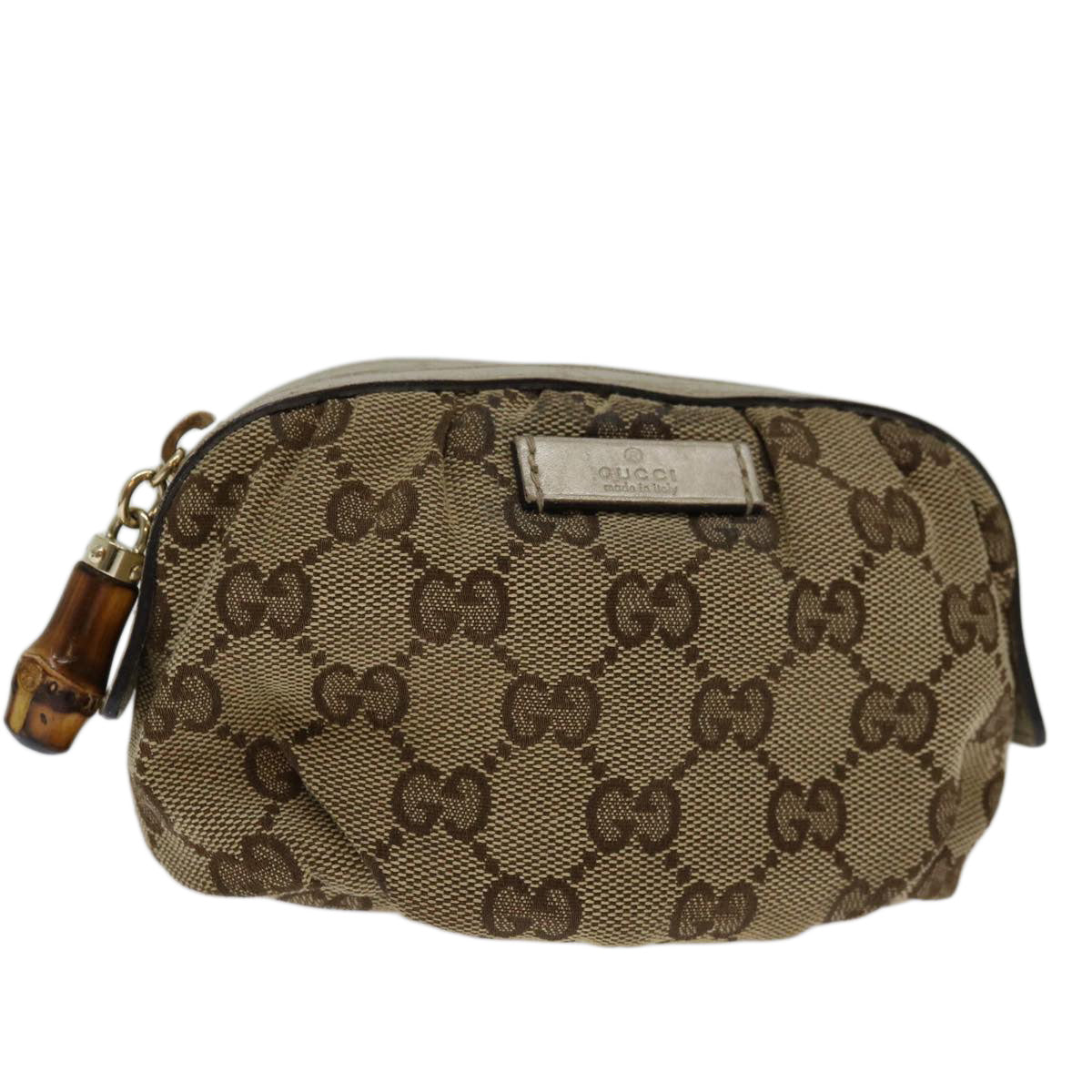GUCCI Bamboo Clutch Bag
