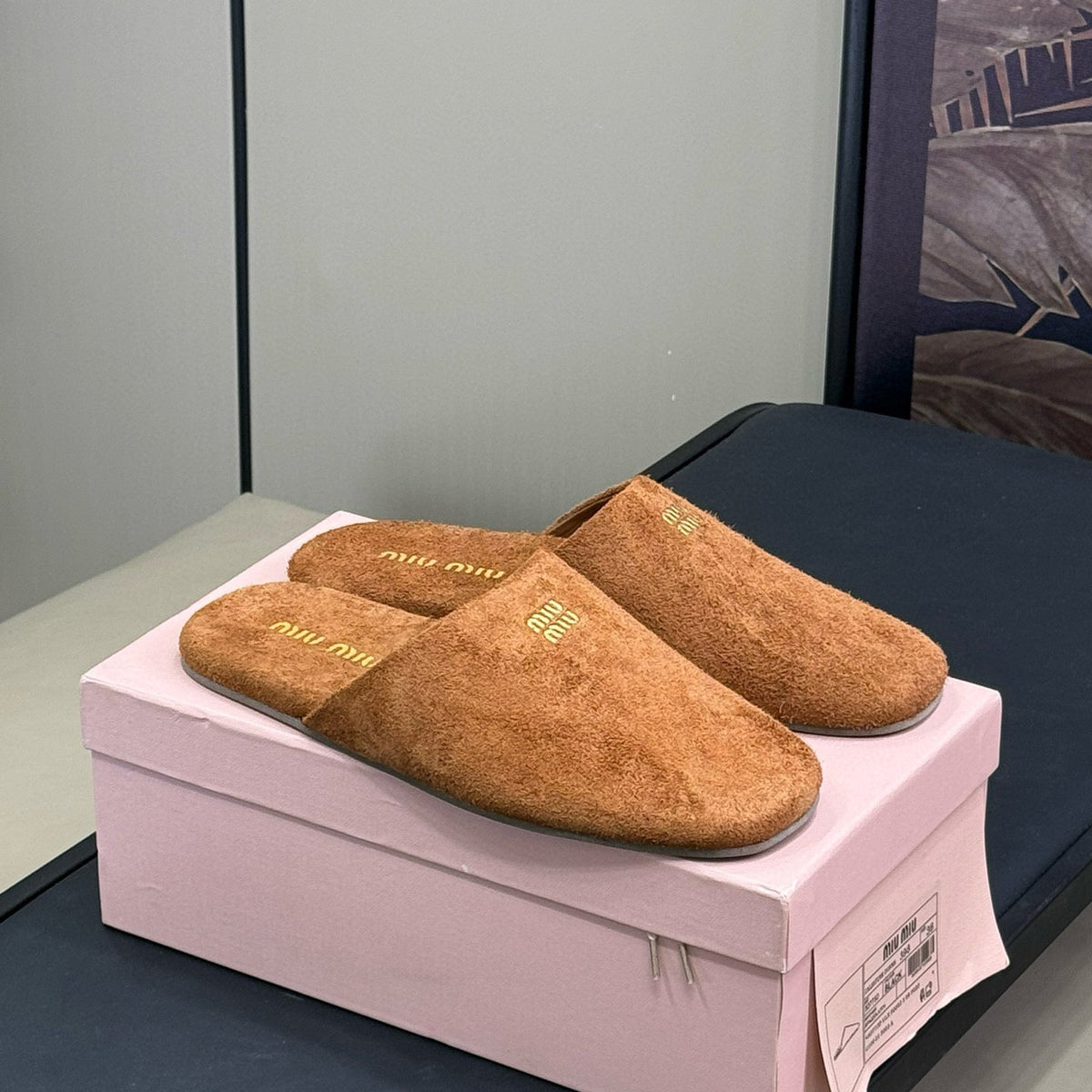 MIU M SLIPPERS