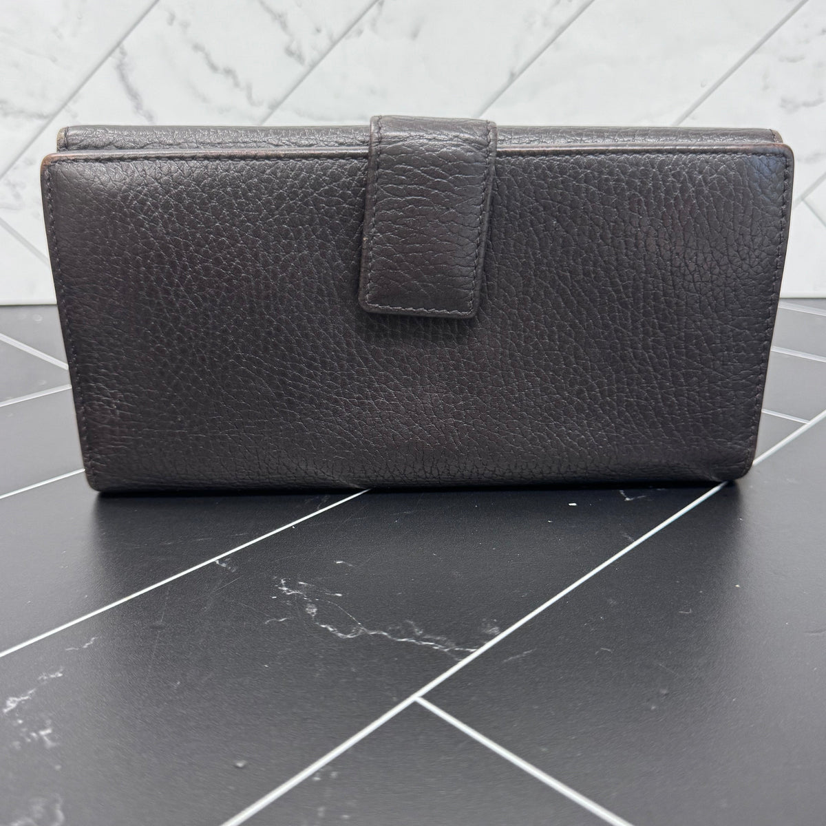 Gucci Brown Interlocking G Long Wallet