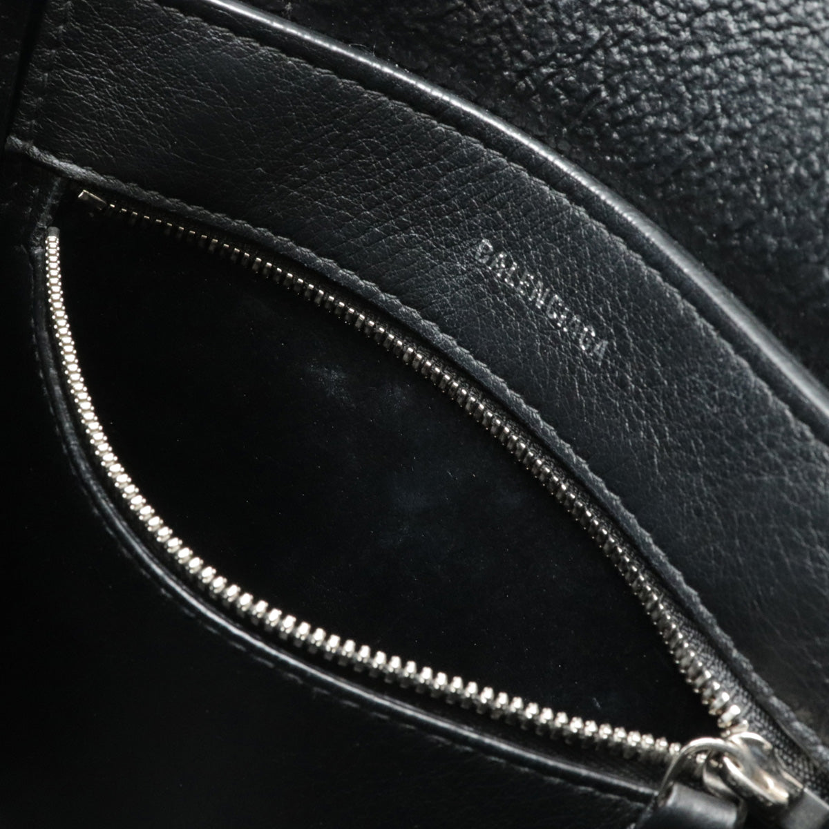 balenciaga Leather Everyday Tote XXS Black