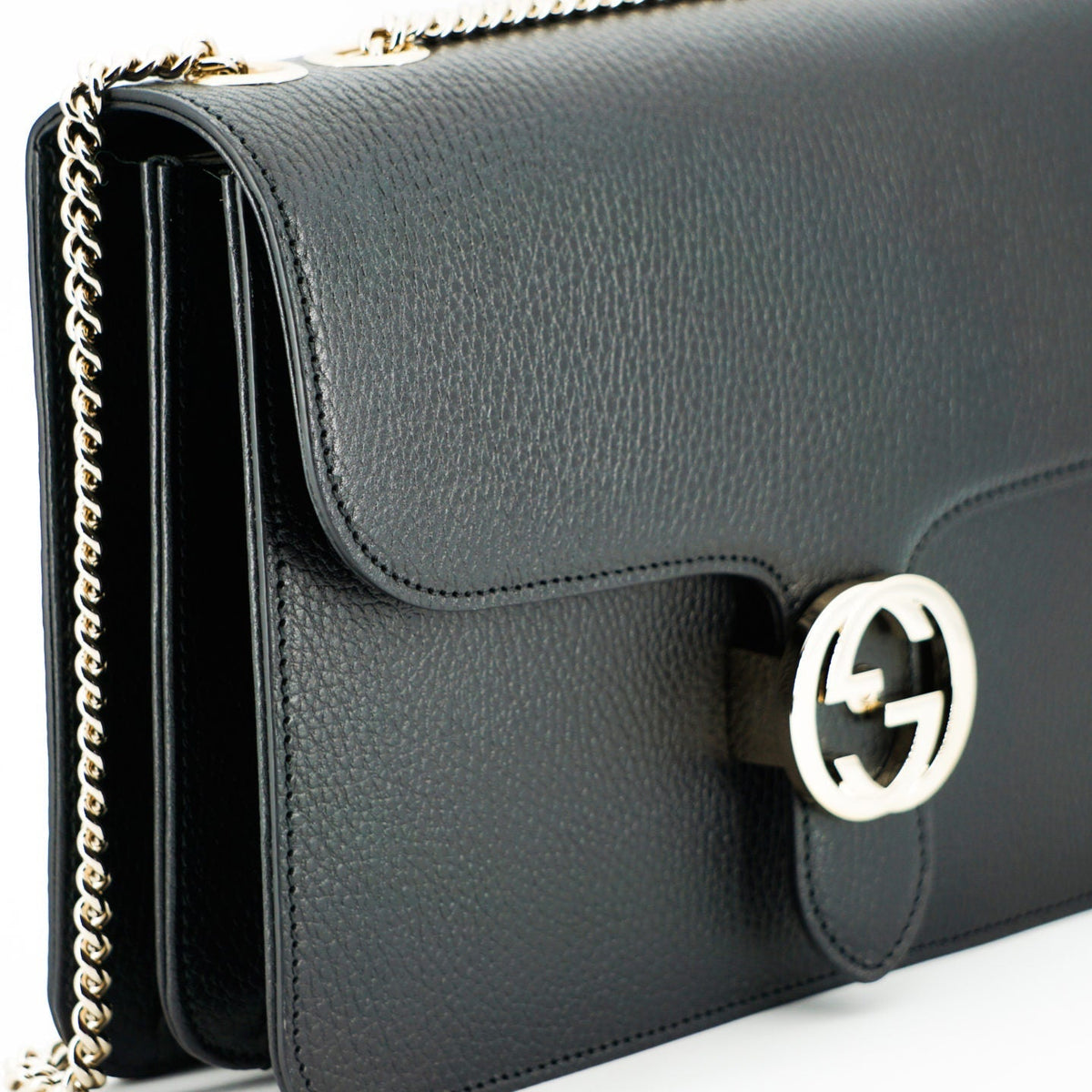 Gucci Calf Leather Shoulder Bag