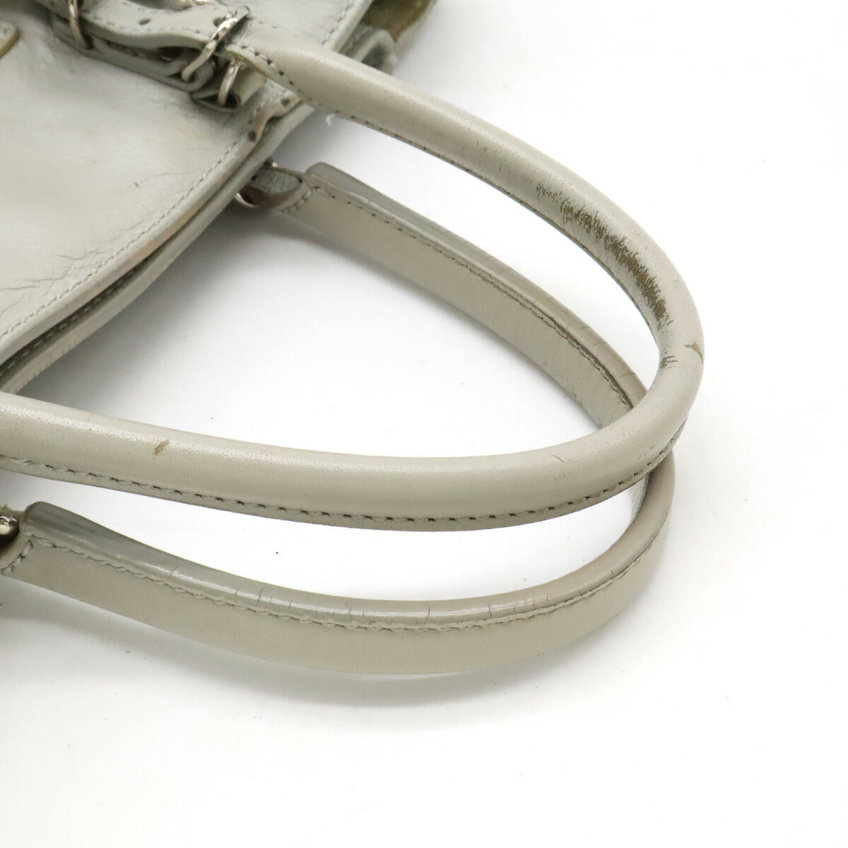 balenciaga Mini Paper Leather Handbag 2WAY