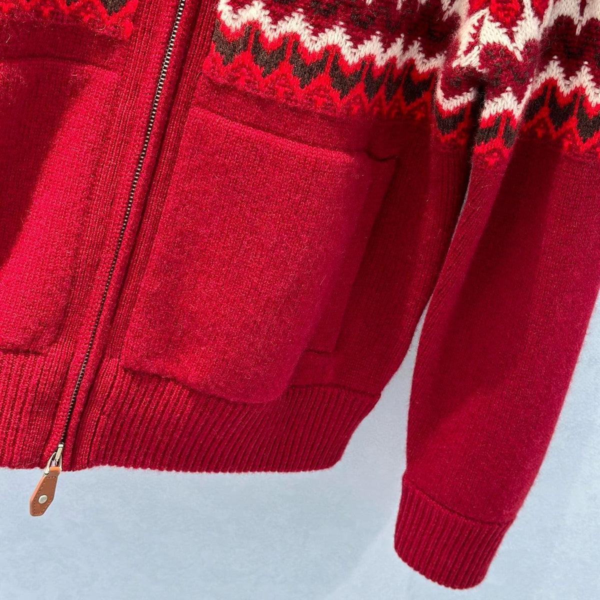 LORO P ZIP SWEATER