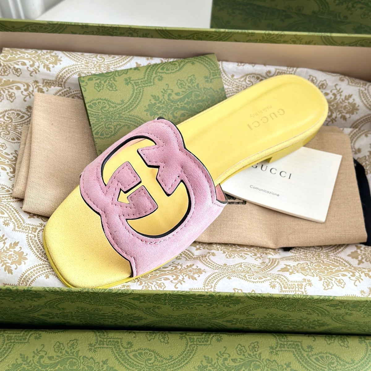 GG CUT OUT SANDALS