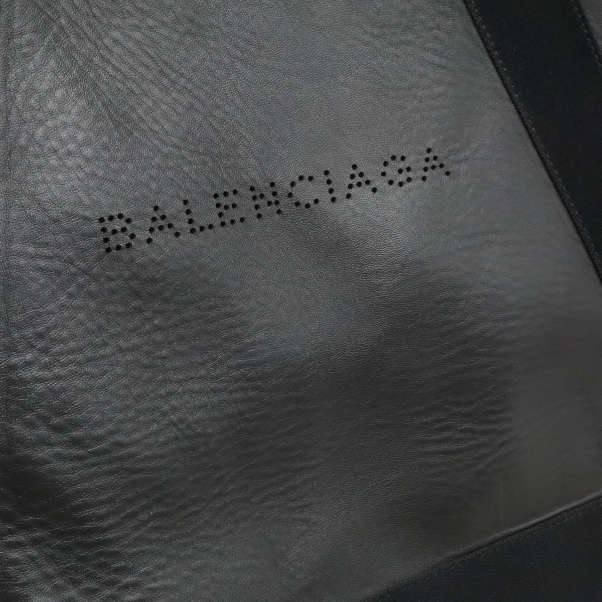 balenciaga Leather Tote Bag Black