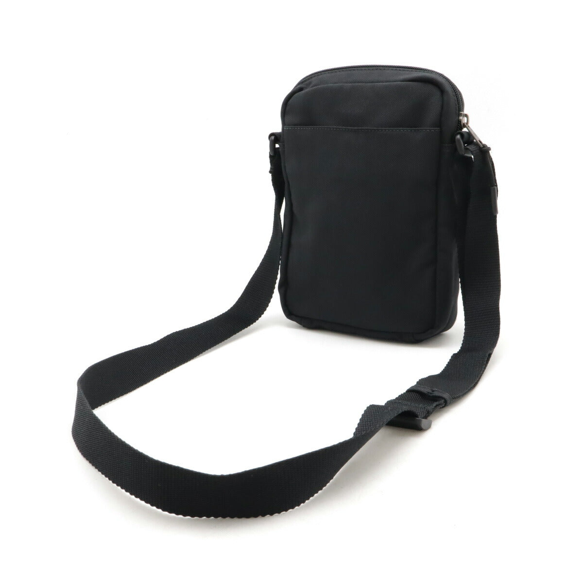 balenciaga Nylon Canvas Messenger Bag Black
