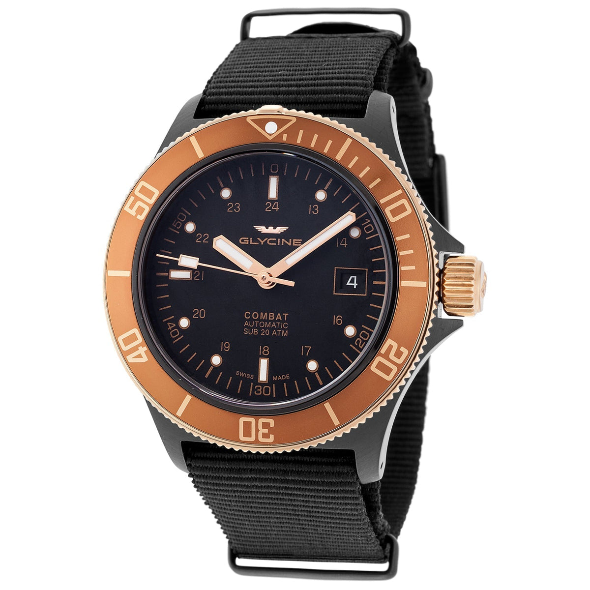 Glycine Men's Combat Sub 42 42mm Automatic Watch