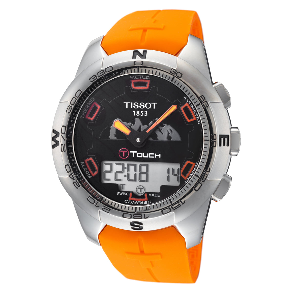 Tissot Men's T0474204705111 T-Touch 43.3mm QuartzWatch