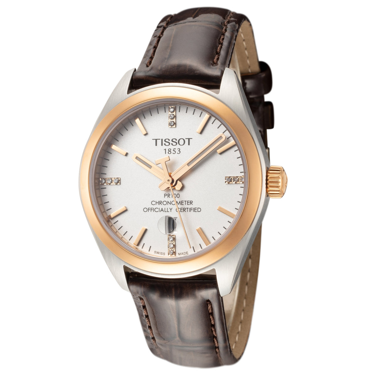 Tissot Women's T1012512603600 T-Classic 33mm QuartzWatch