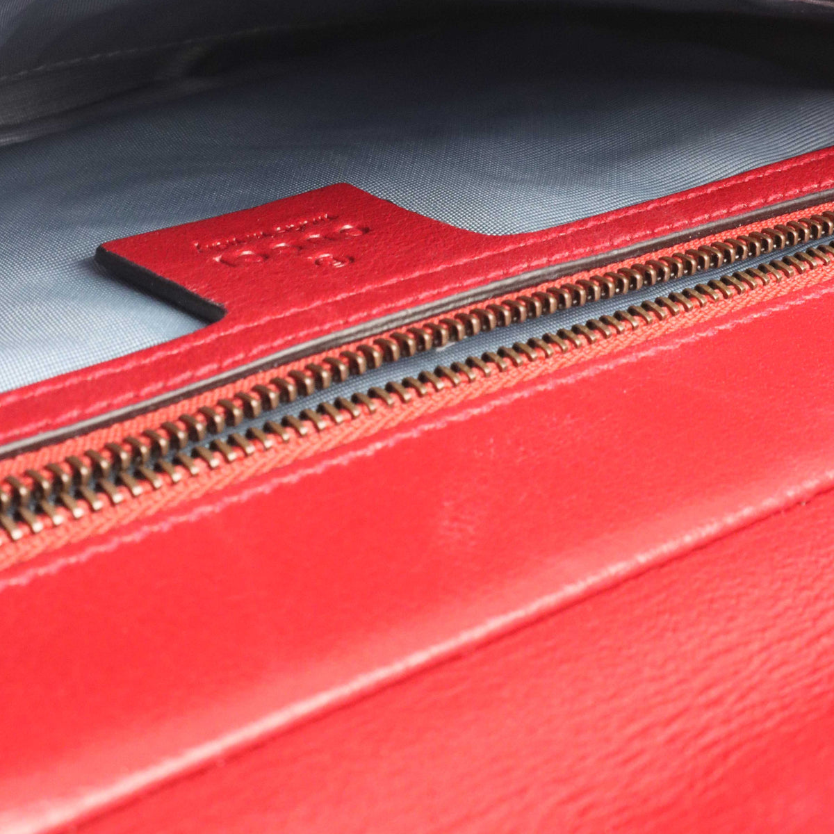 Gucci Black and Red Double Sided Thiara Clutch.