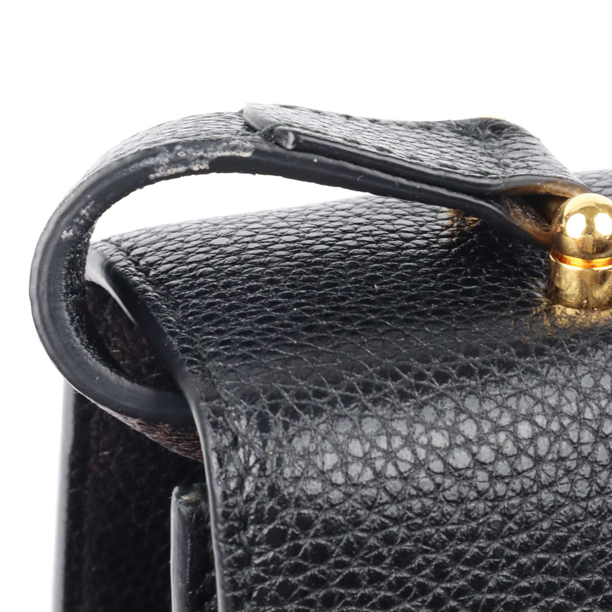 Gucci Zumi Black Shoulder Bag.