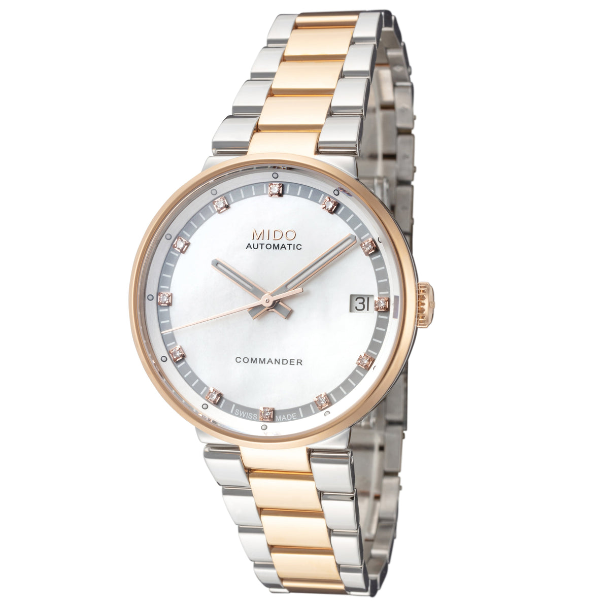 Mido Women's M0142072211680 Commander II 33mm Automatic Watch