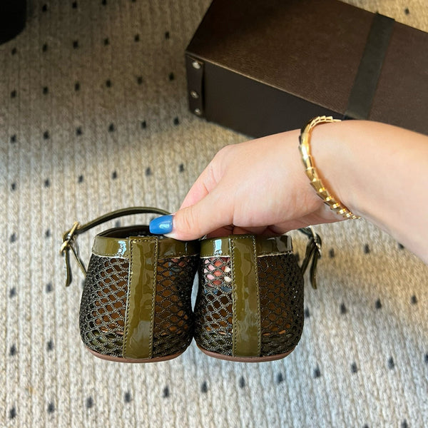 ALAIA BALLET FLATS
