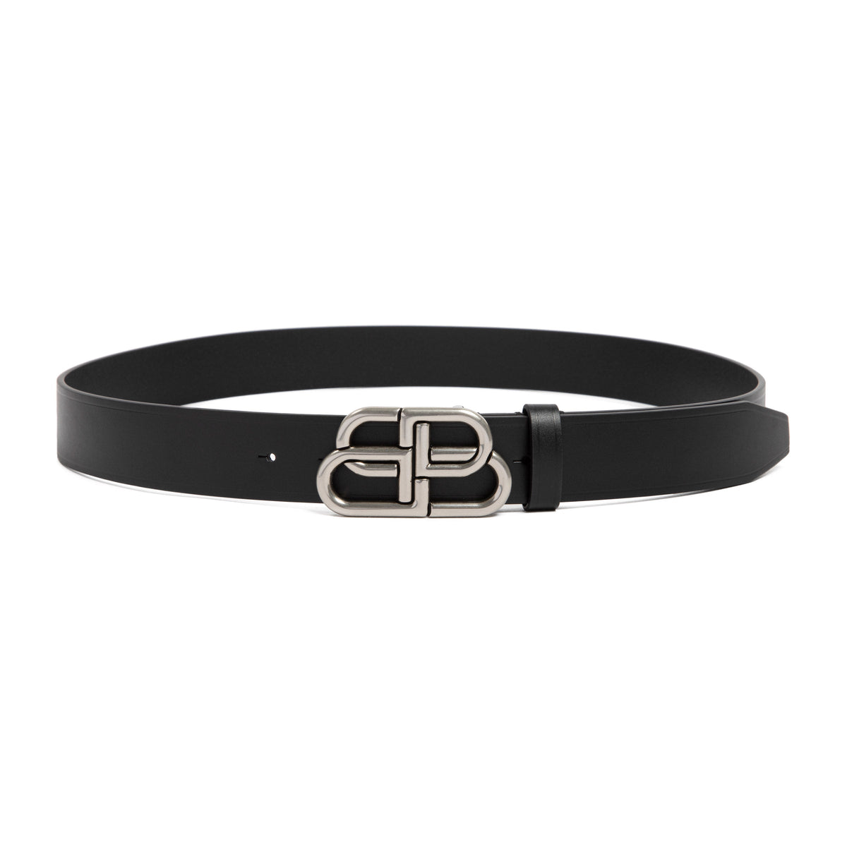 Balenciaga Leather Large Bb Belt Men