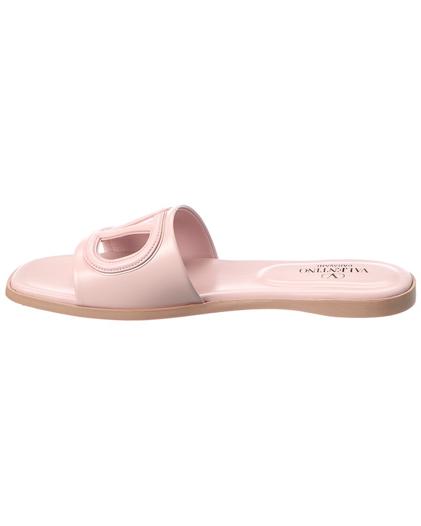 Valentino Vlogo Leather Sandal