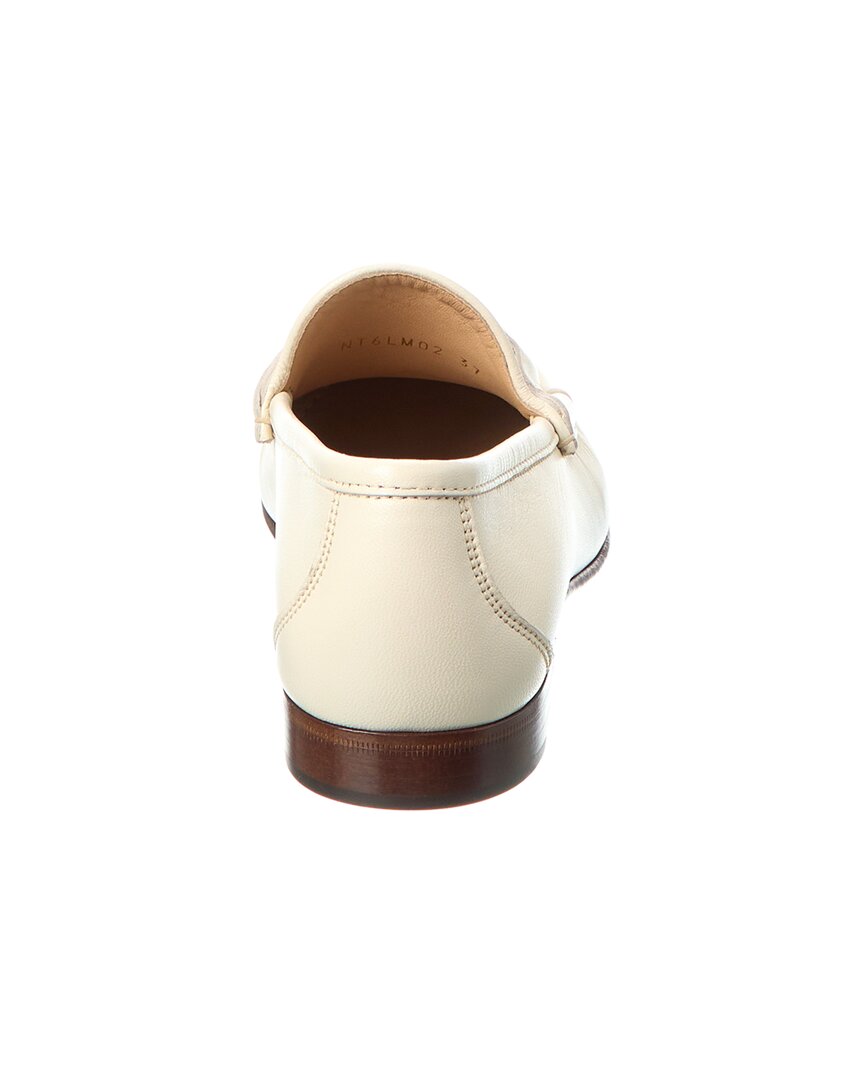 Valentino Vlogo Leather Loafer