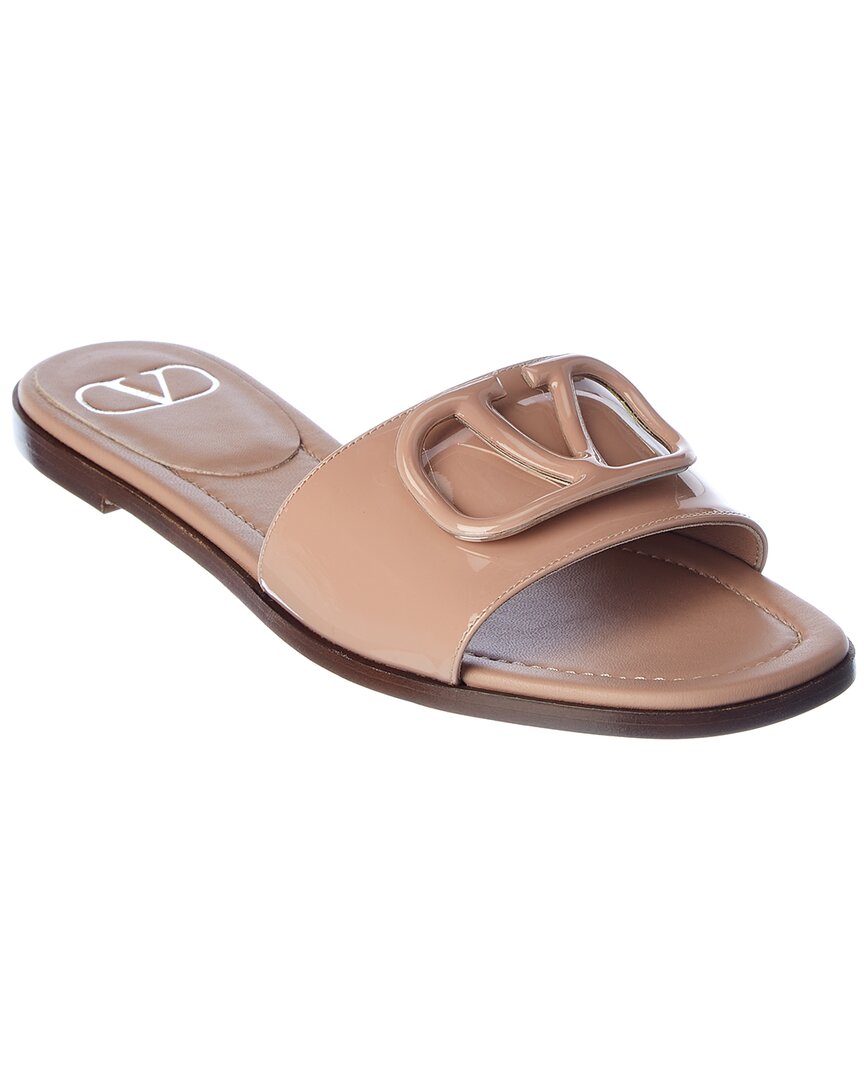 Valentino Vlogo Signature Patent Sandal