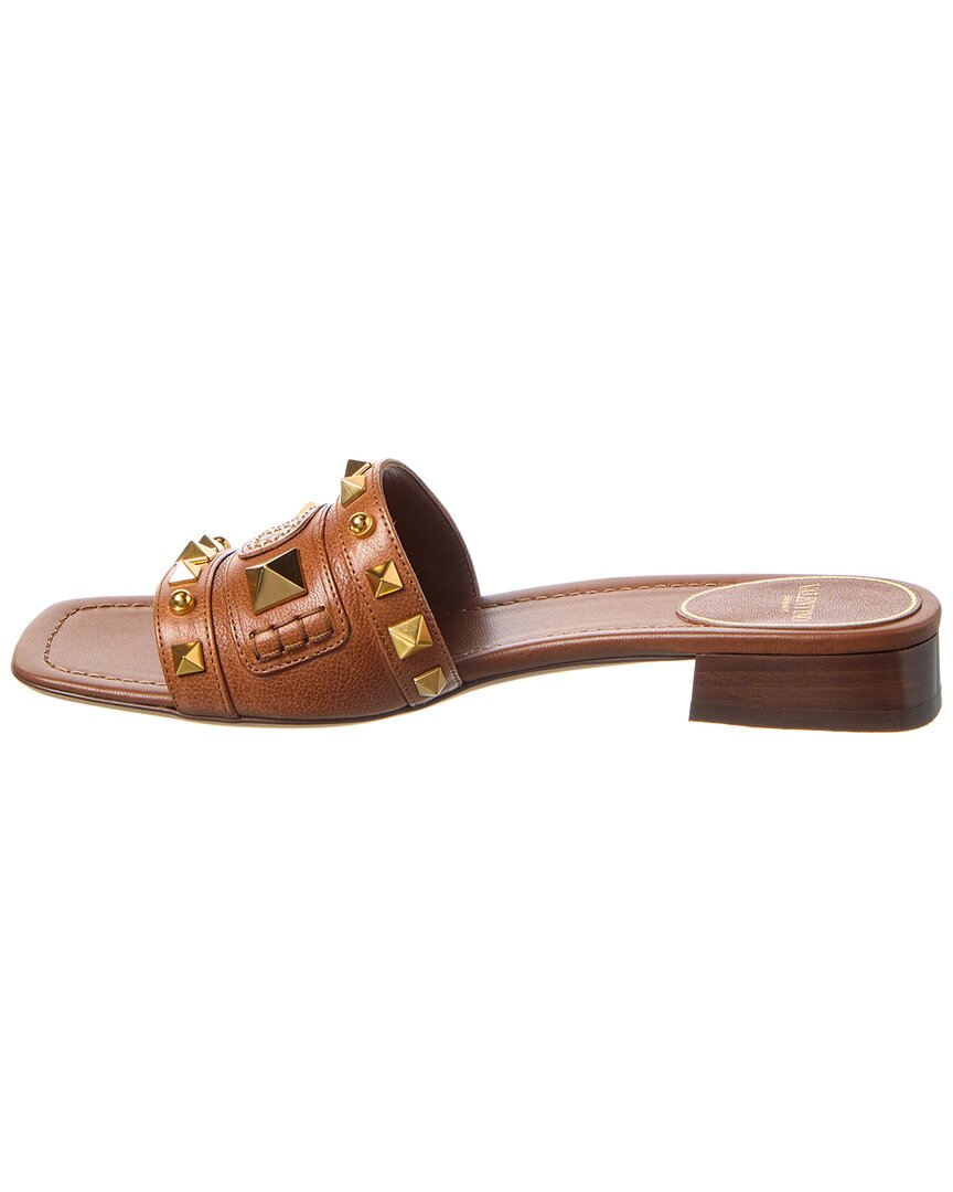 Valentino Rockstud 20 Leather Sandal