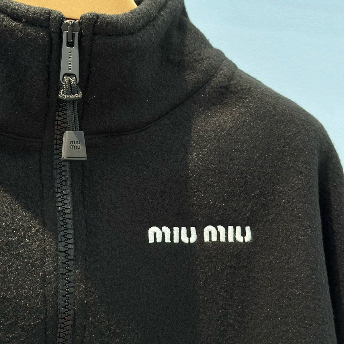 MIU M FLEECE JACKET