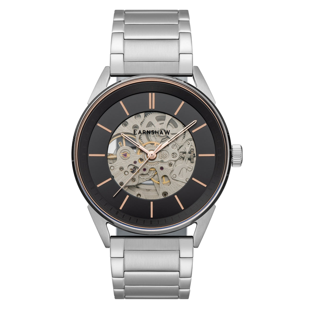 Thomas Earnshaw Men's Bayshore Skeleton 42mm Automatic Watch