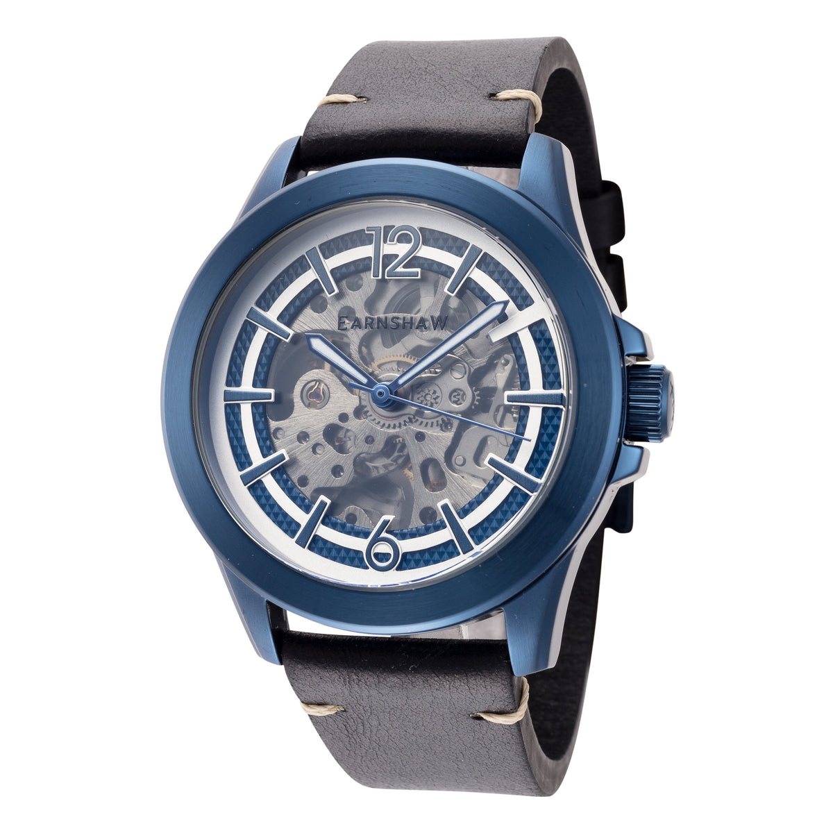 Thomas Earnshaw Men's Murray Skeleton 43mm Automatic Watch