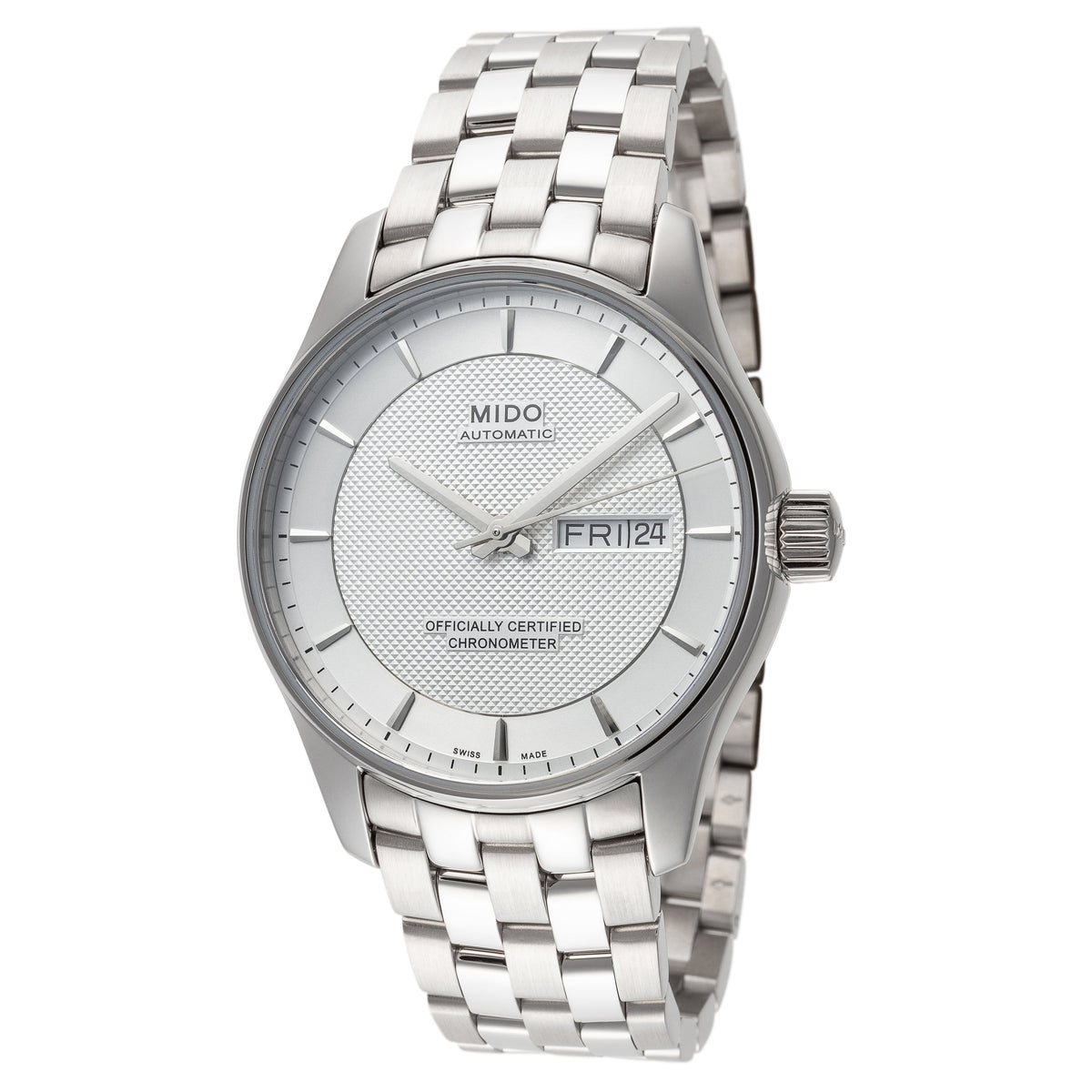 Mido Men's Belluna Clou De Paris 40mm Automatic Watch