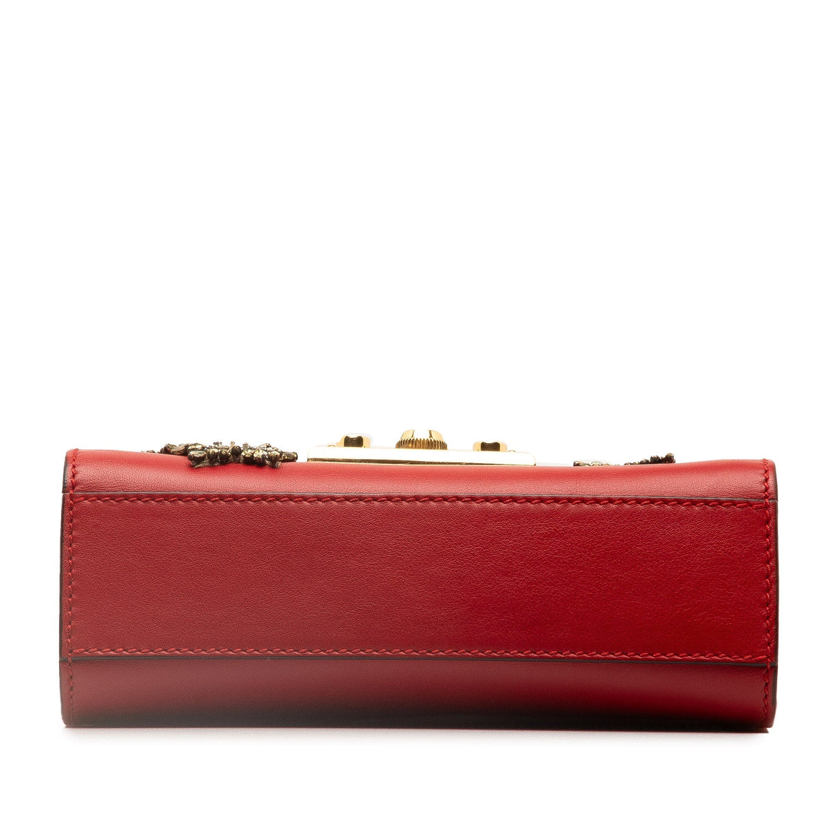 GUCCI Padlock Crystal Embellished Crossbody Bag