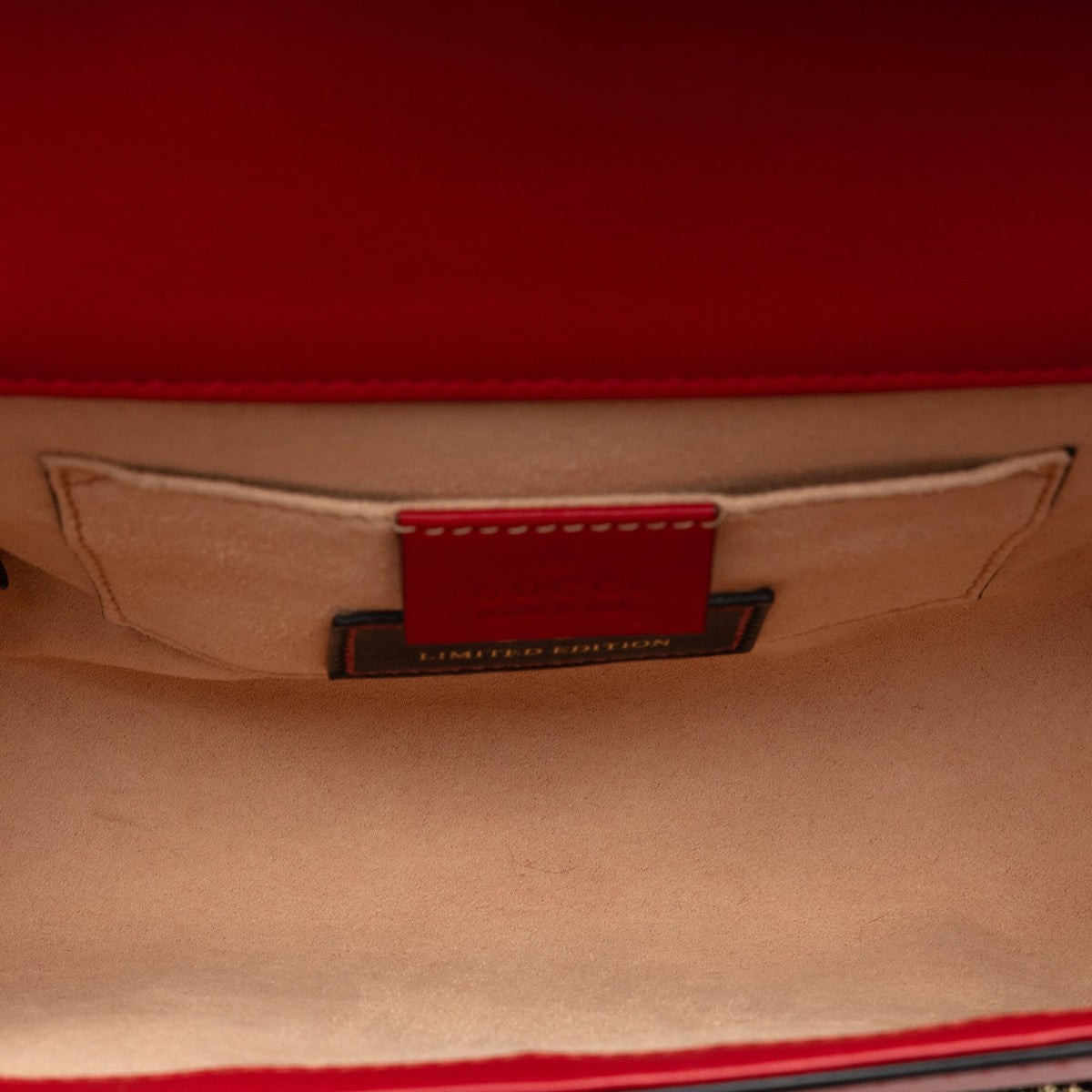 GUCCI Padlock Crystal Embellished Crossbody Bag