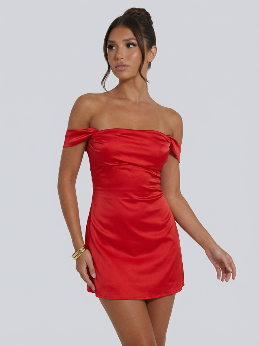 Blair | Off-Shoulder Mini Dress