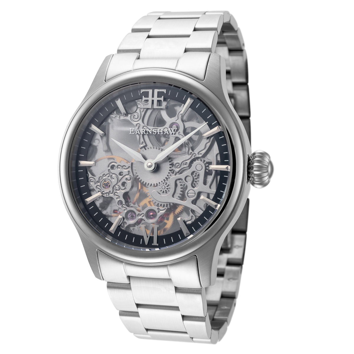 Thomas Earnshaw Men's Bauer 42mm Manual-Wind Watch