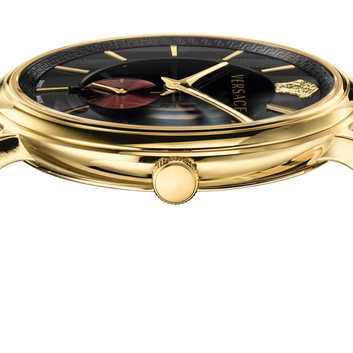 Versace Men's Versace V-Circle 42mm Quartz Watch VBQ050017