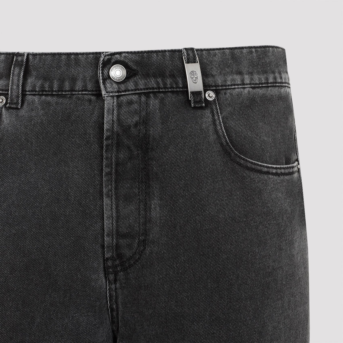 Alexander Mcqueen Low Rise Baggy Jeans Men