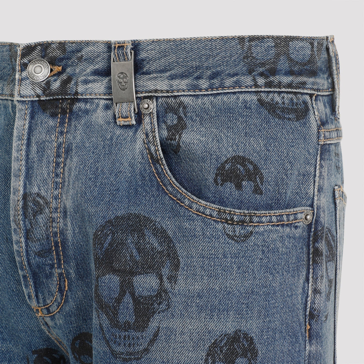 Alexander Mcqueen Cotton Jeans Men