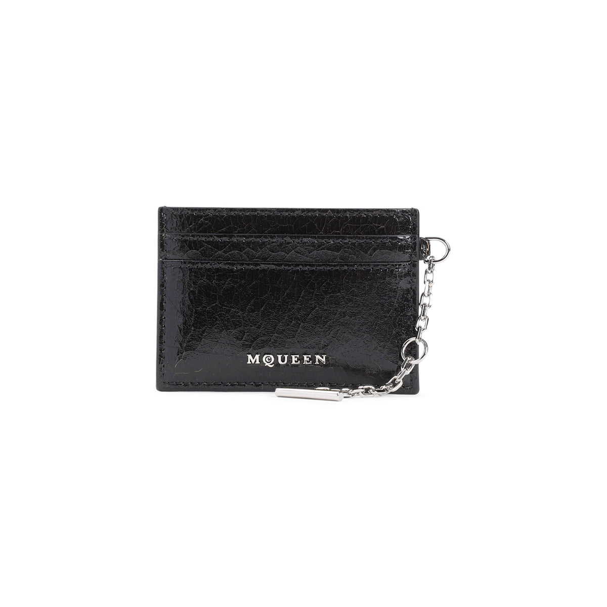 Alexander Mcqueen Leather Sling Card Holder Men