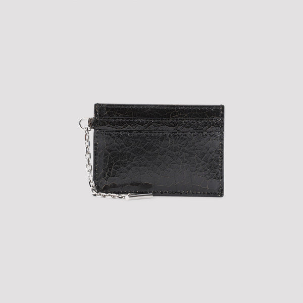 Alexander Mcqueen Leather Sling Card Holder Men