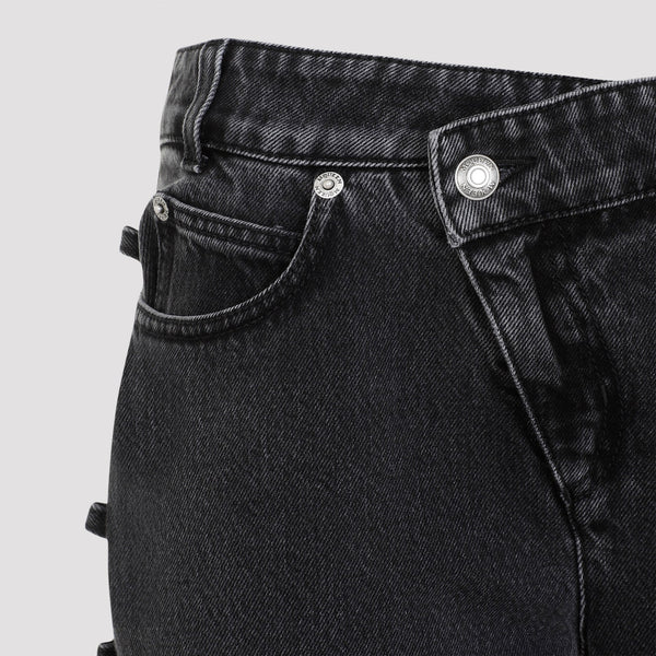 Alexander Mcqueen Tied Jeans Women