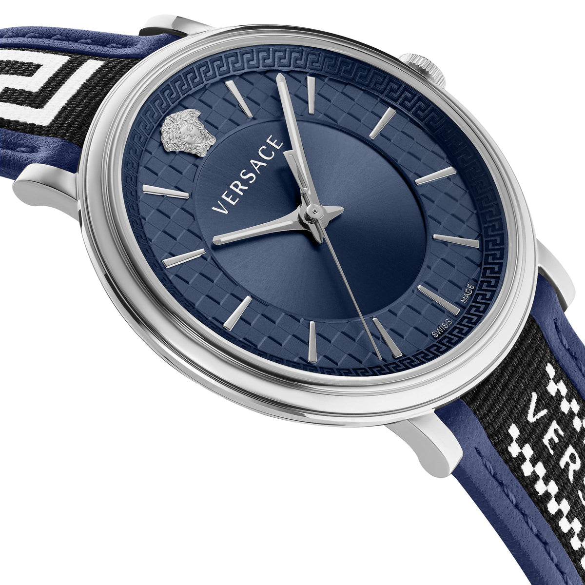 Versace Men's VE5A01121 V-Circle 42mm Quartz Watch