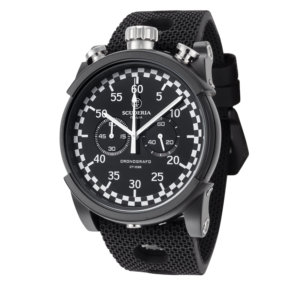 CT Scuderia Men's Saturno 44mm Quartz Chronograph Watch