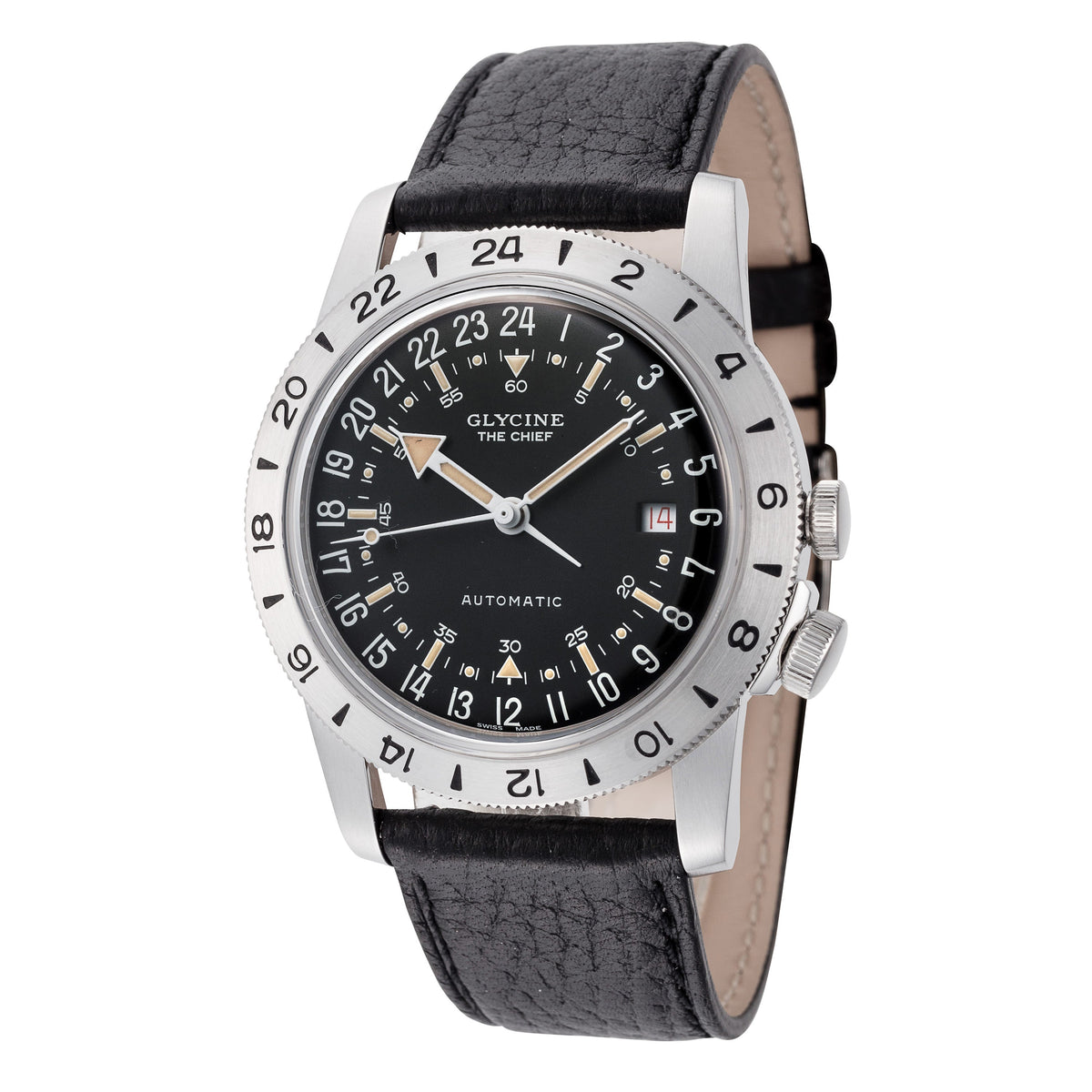 Glycine Unisex GL0469 Airman Vintage The Chief Purist 40mm Automatic Watch