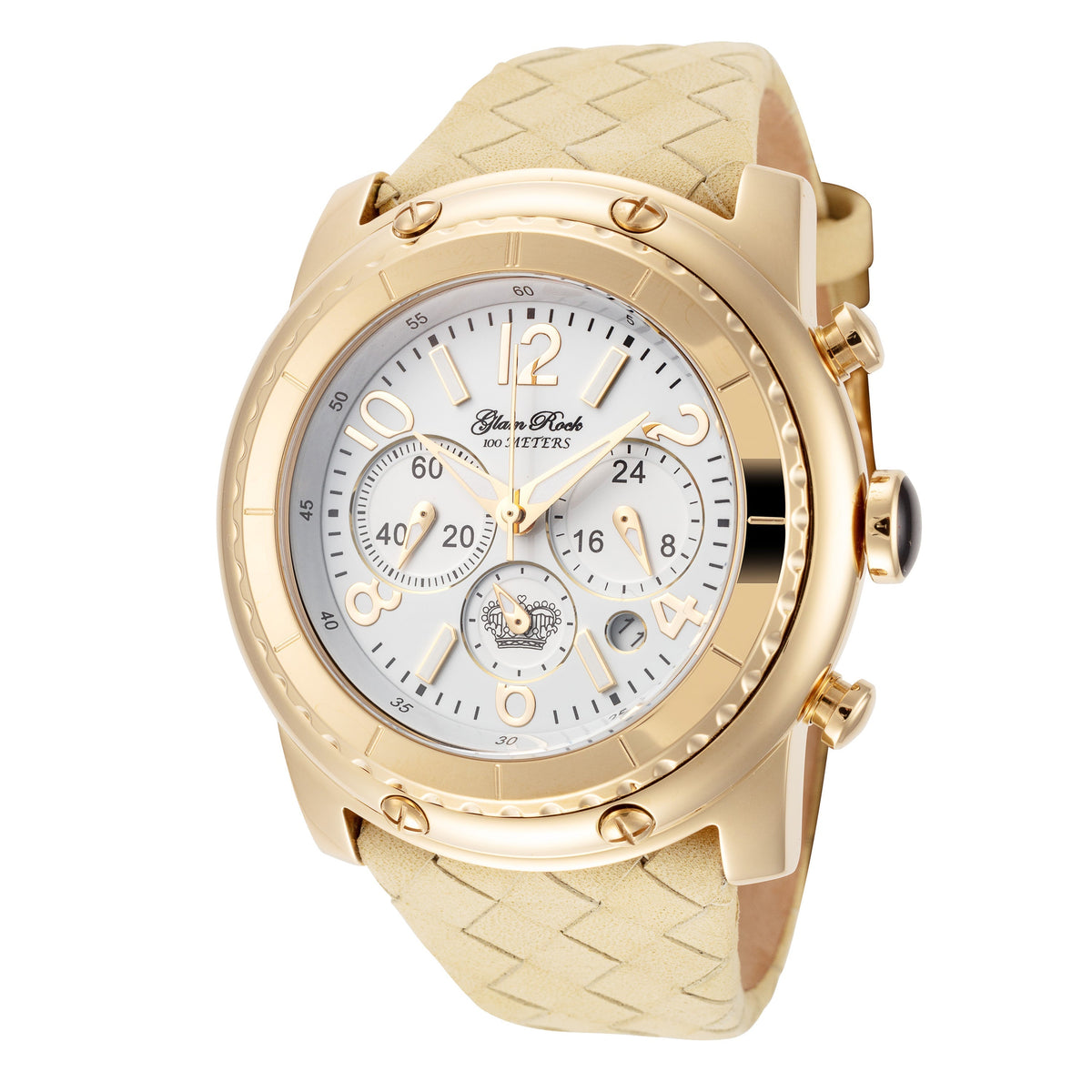 Glam Rock Women's Miami 45mm Quartz Chronograph Watch