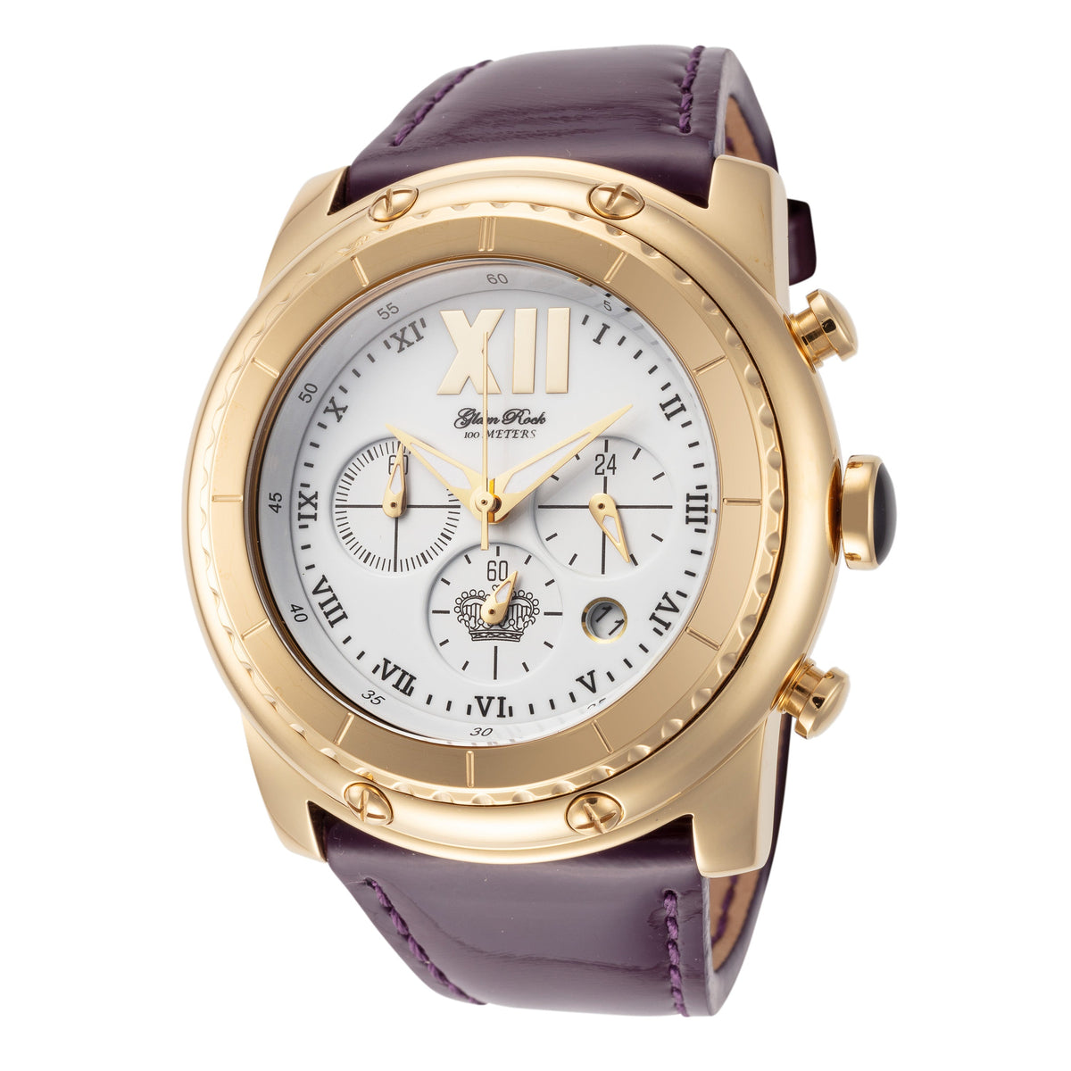 Glam Rock Women's Miami 45mm Quartz Chronograph Watch