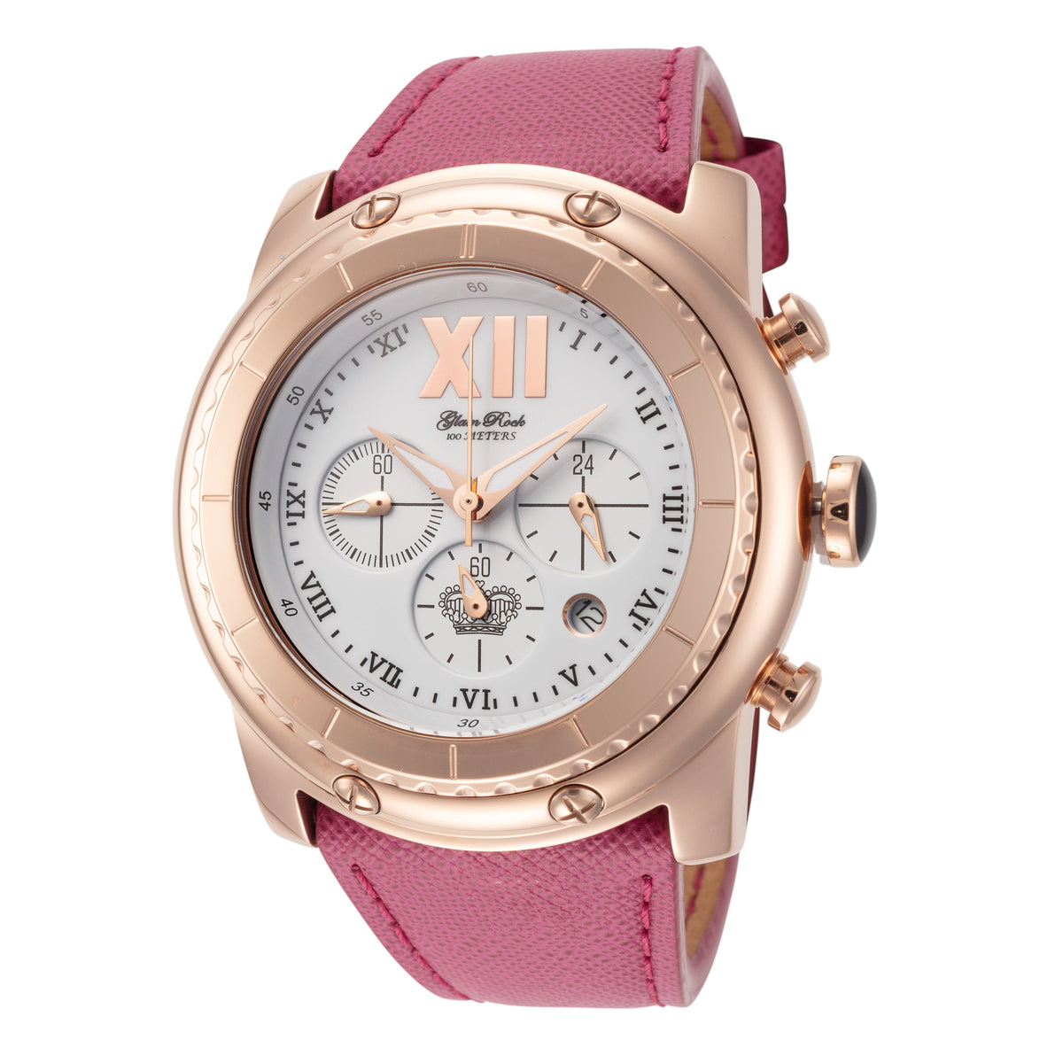 Glam Rock Women's Miami 45mm Quartz Chronograph Watch