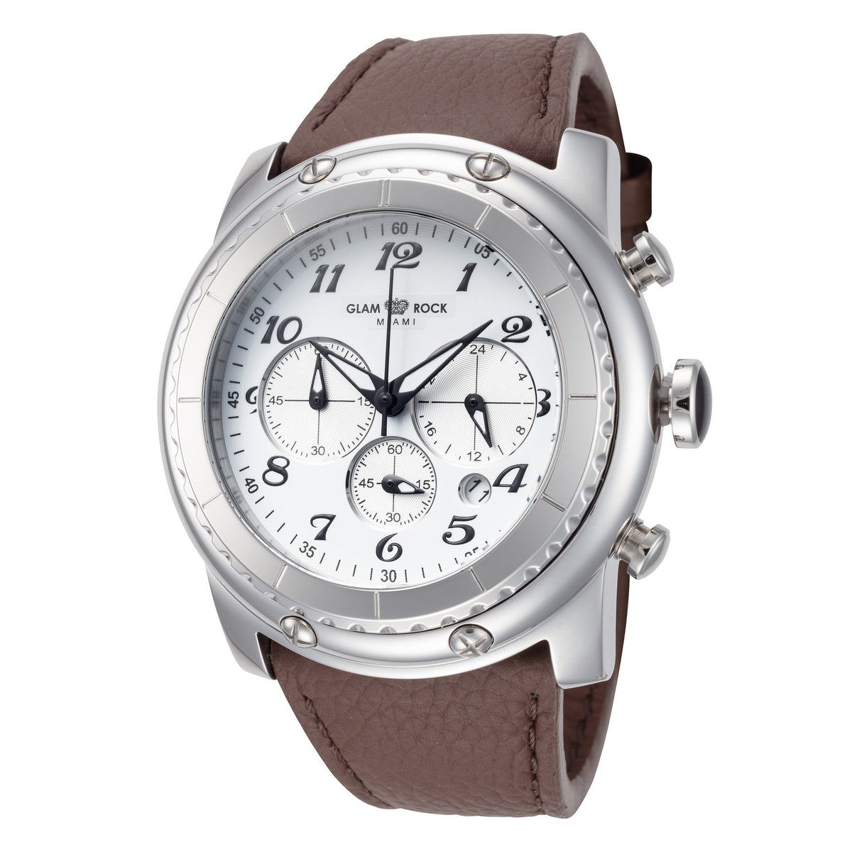 Glam Rock Women's Miami 45mm Quartz Chronograph Watch