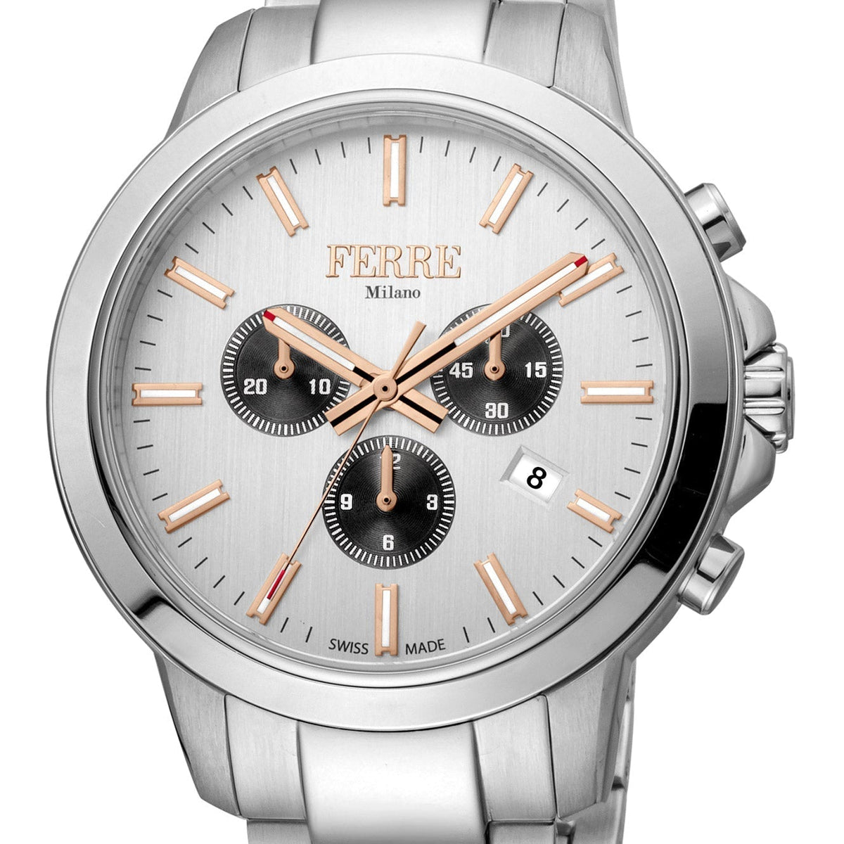 Ferre Milano Men's FM1G153M0051 Fashion 44mm Quartz Watch