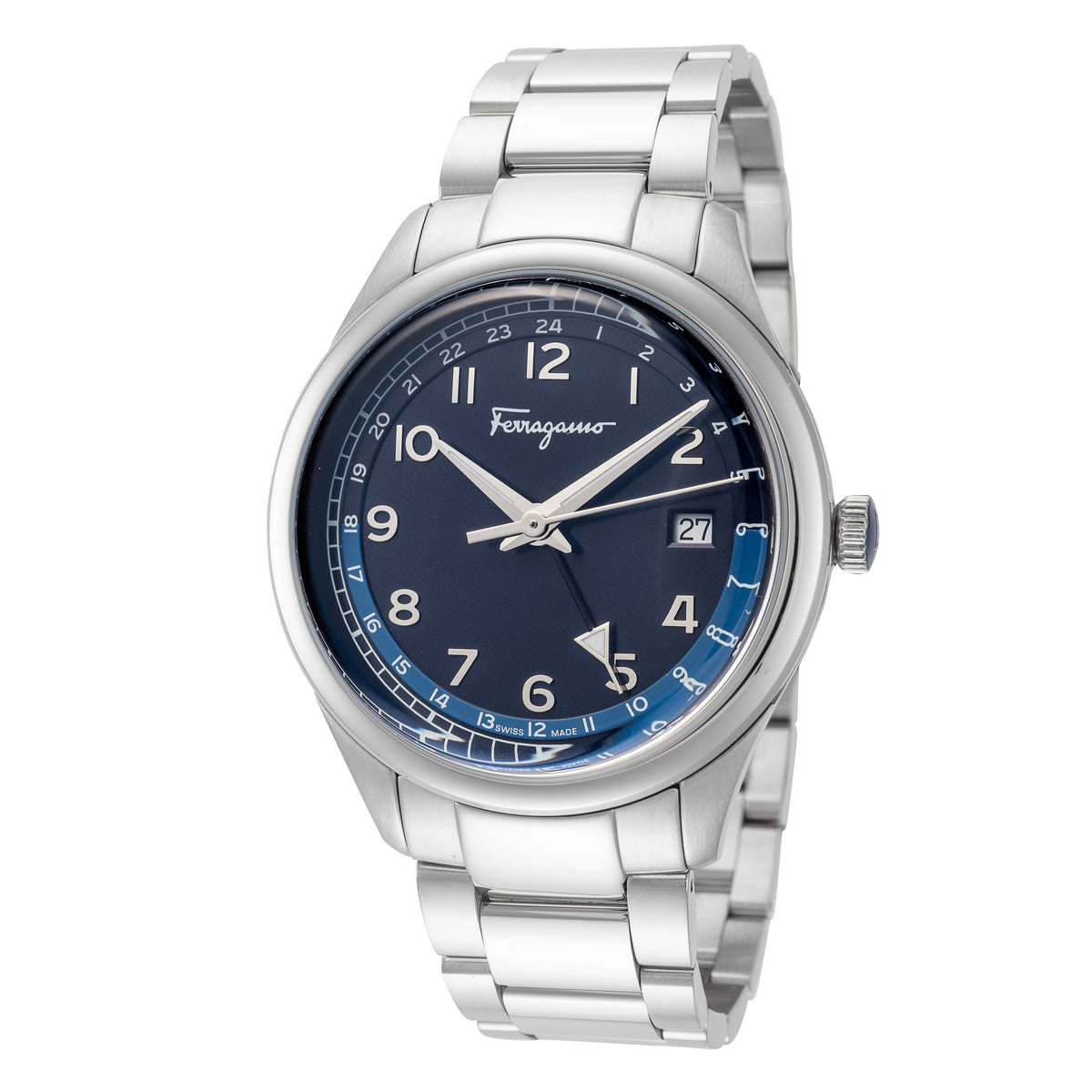 Ferragamo Men's Timeless 40mm Quartz Watch SFMU00322