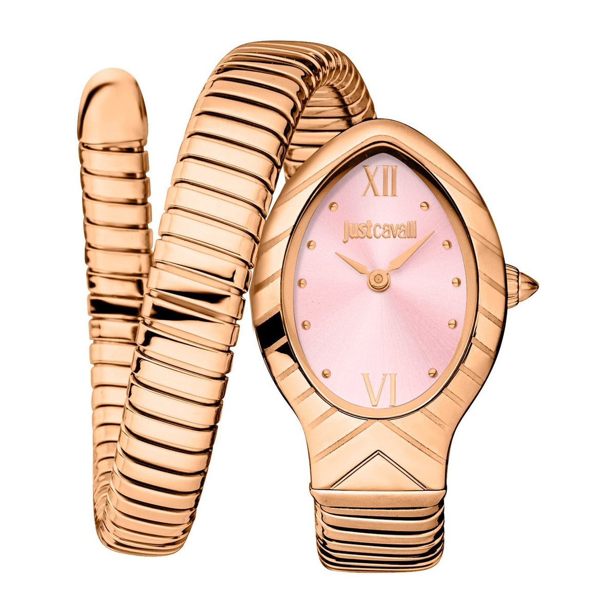 Just Cavalli Women's Signature Snake Classico 23mm Quartz Watch