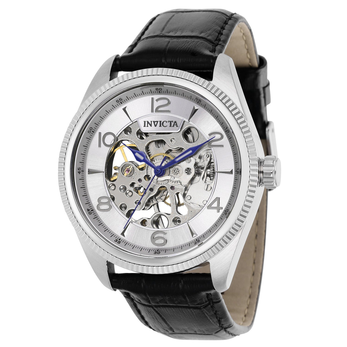 Invicta Men's 43mm Silver Dial Manual-Wind Watch
