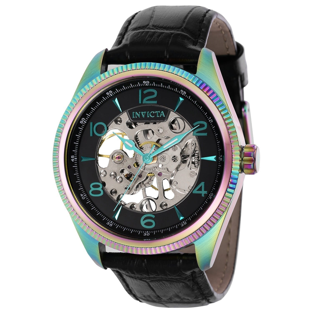 Invicta Men's 43mm Black Dial Manual-Wind Watch