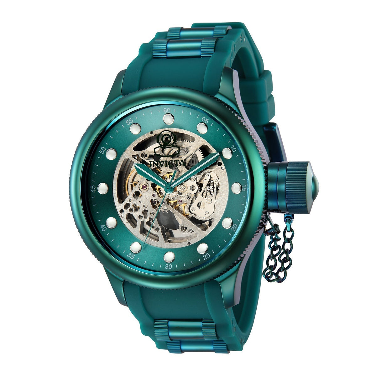 Invicta Men's 51.5mm Green Dial Automatic Watch